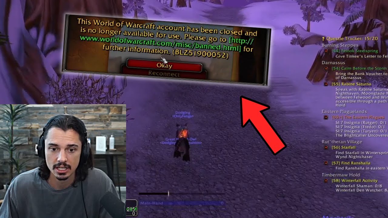 Blizzard BANNED Ahmpy for Playing TOO MUCH WoW
