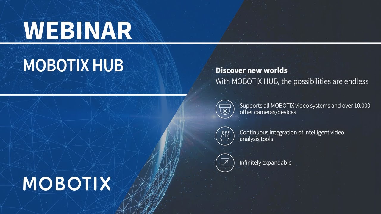MOBOTIX Webinar – MOBOTIX HUB