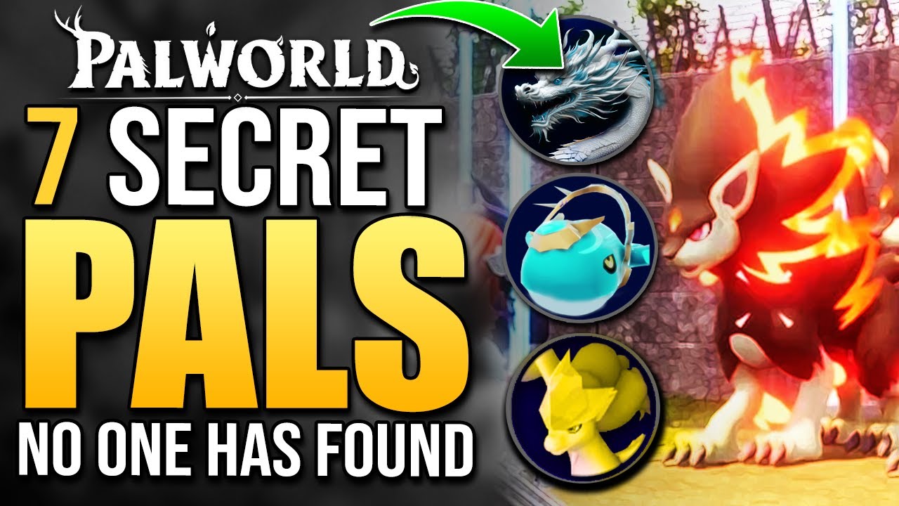 Palworld - 7 SECRET PALS No One Has Found - NEW LEGENDARY PALS? // Future DLC Pals?