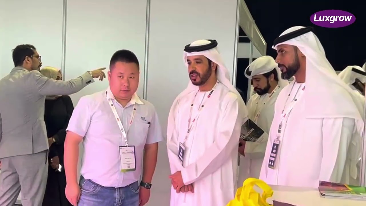 Luxgrow in Dubai GVF show 2025 #GVF #luxgrow#verticalfarming #strawberryfarming #ledgrowlights#2025