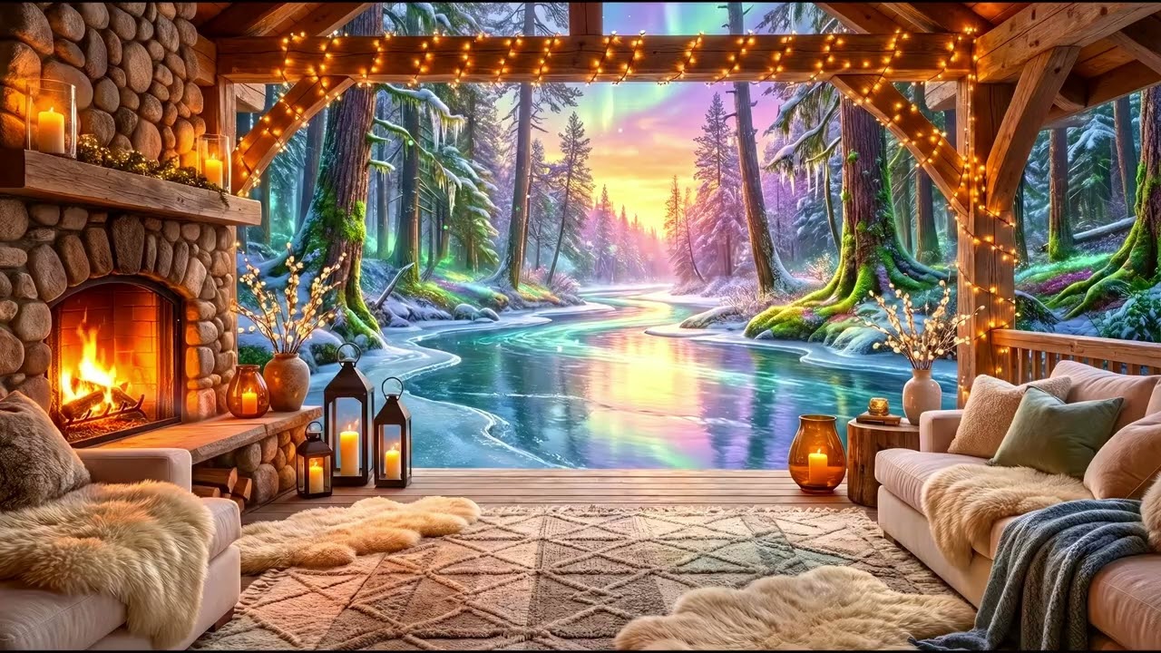 Refreshing Spring River Ambience 🌿 Soft Piano for Work & Deep Focus