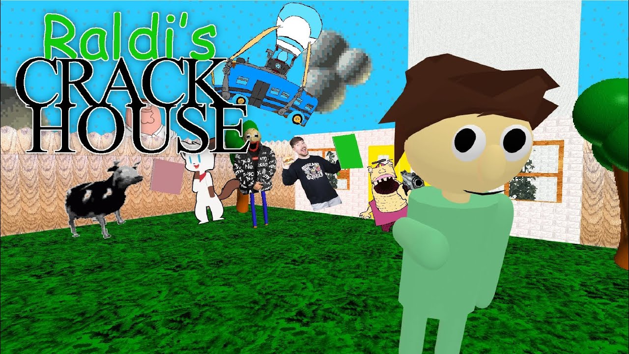 This game is a fever dream😭 (raldi's crackhouse)