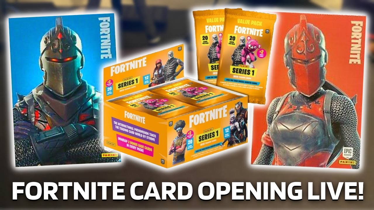 Fortnite Series 1 Value/Fat Pack Box (Italy) Opening LIVE!