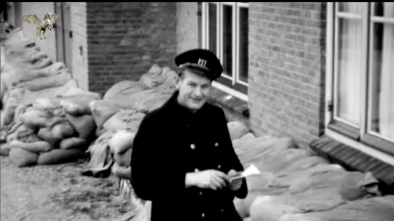 Hoogwater in Hellevoetsluis 1948