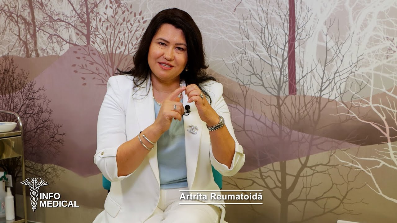 Dr. Diana G&icirc;rniță. Artrita reumatoidă #InfoMedical