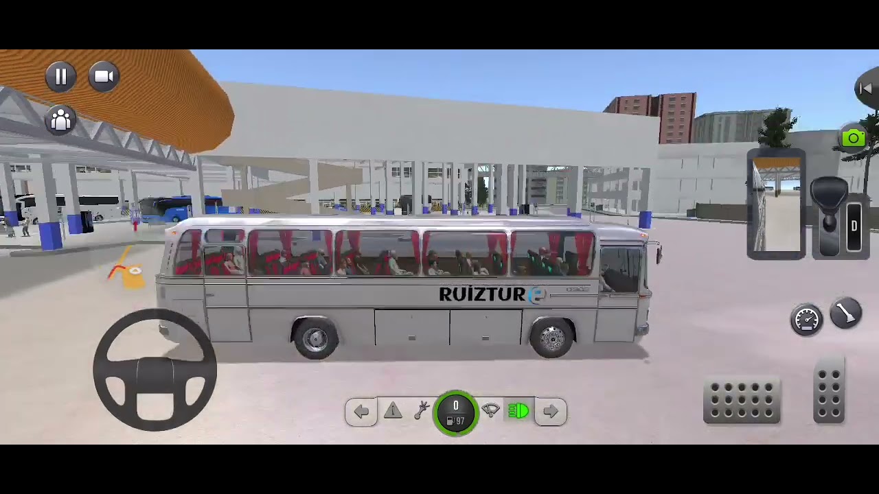 Do Rio de janeiro para Niterói com o Mercedes - Benz 0302. Fabricado em1965 a 1974.