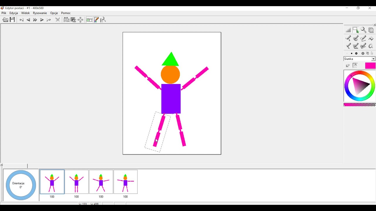 Logomocja cw5 Dodajemy klatki do animacji
