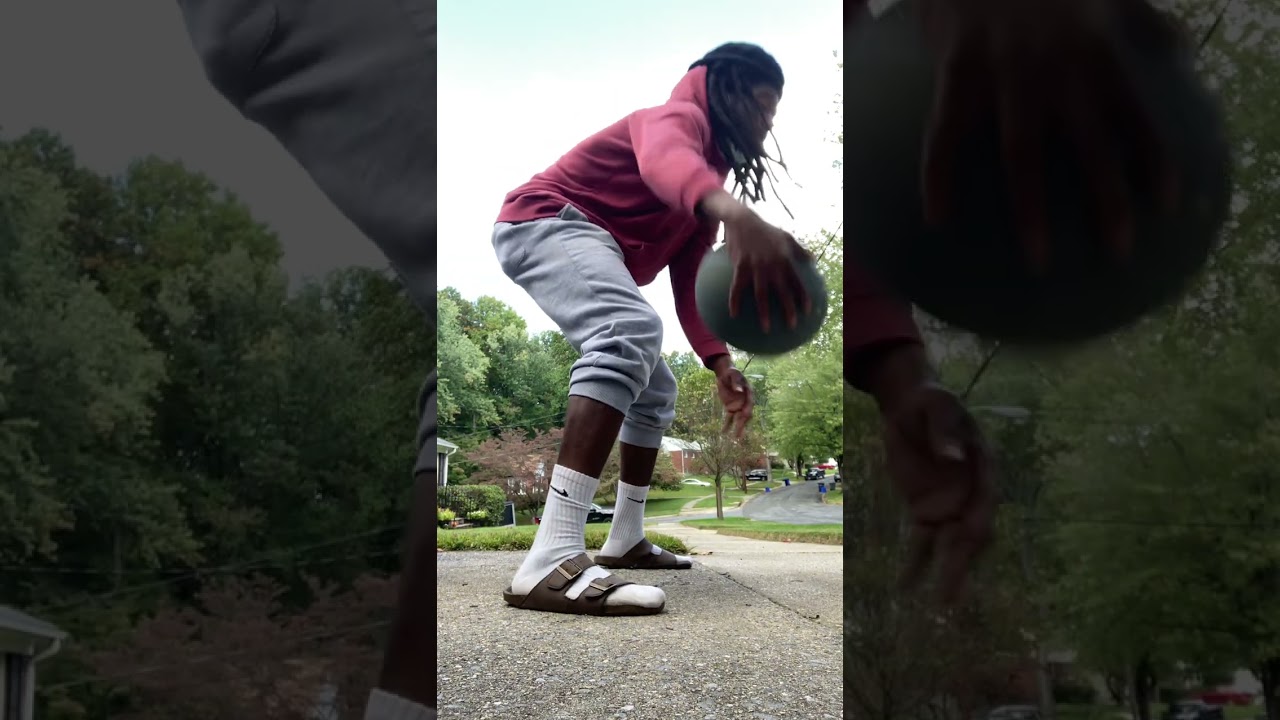 Stationary Ball-Handling and Layups Around the Chair! (Throwback)