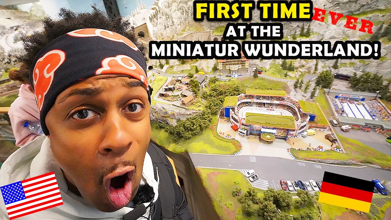American's VERY FIRST TIME visiting Germany's Miniatur Wunderland!