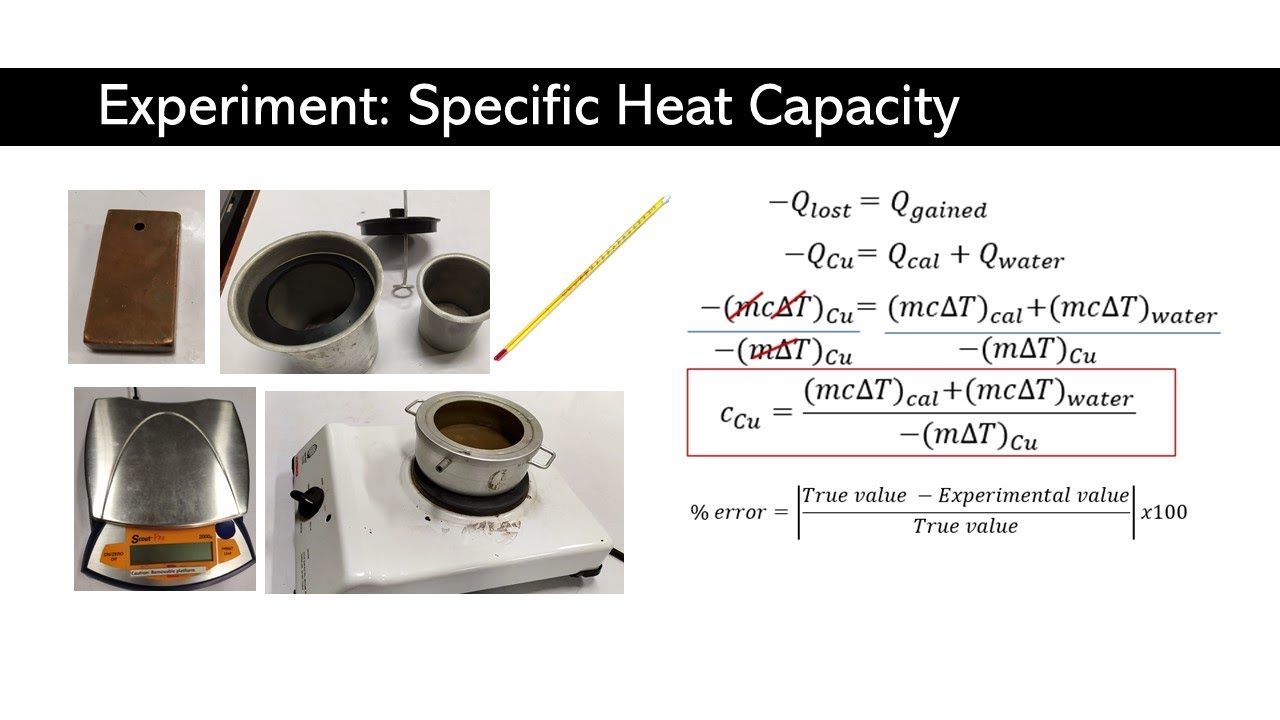 Exp 5 Specific Heat Capacity