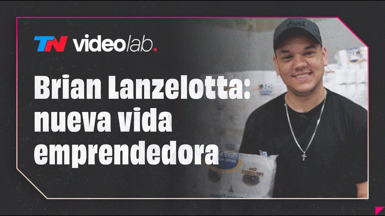 Cómo vive Brian Lanzelotta a 10 años de su debut en la TV: vende papel higiénico y rollos de cocina