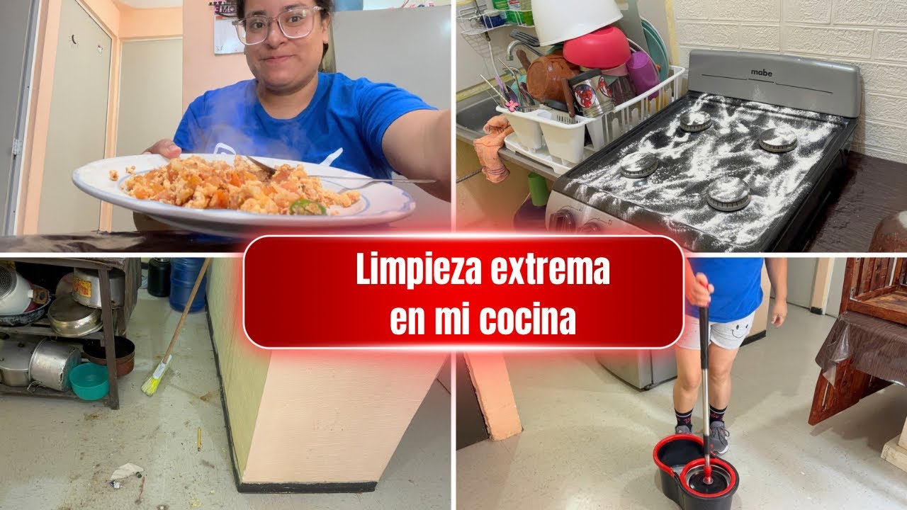 🧼🫧🧹Limpieza extrema en La cocina😃Mamá soltera blogs 🌻