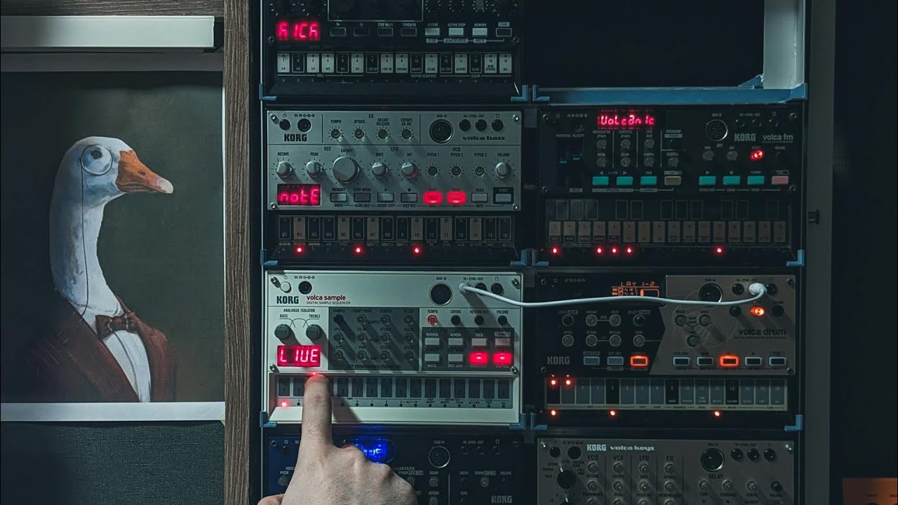 volca sample solo full of fun things to do 💡 but no tempo