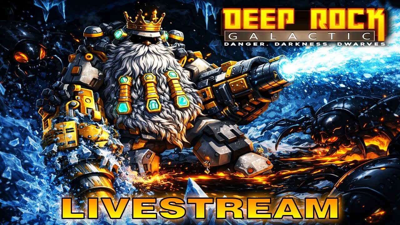 Tuesday Night Deep Rock Galactic ⛏️ | Rock & Stone Mining Madness #deeprockgalactic