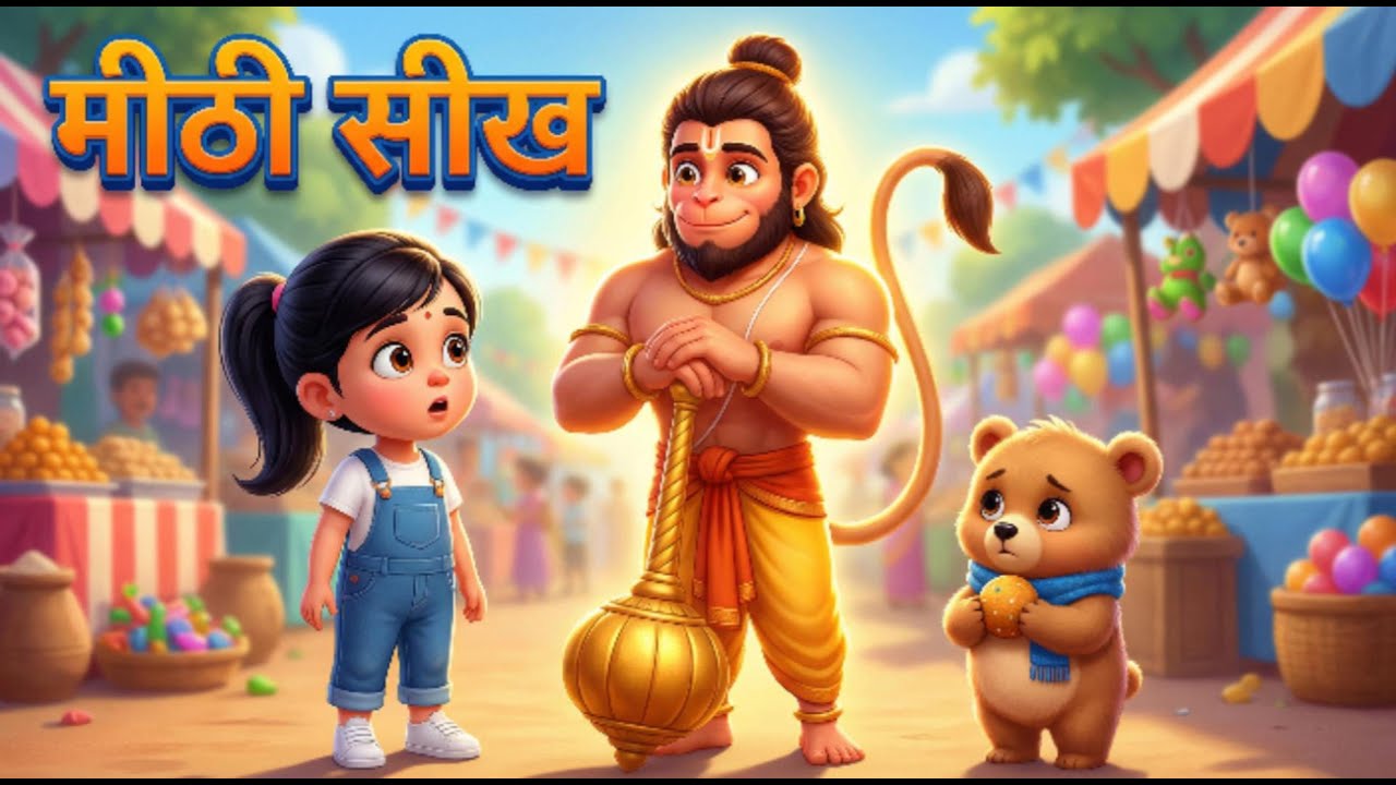 🚩Hanuman Ji Ki Kahani 🚩| बच्चों की कहानियाँ | Bhagwan Hanuman Moral Story for Kids | Hindi Story