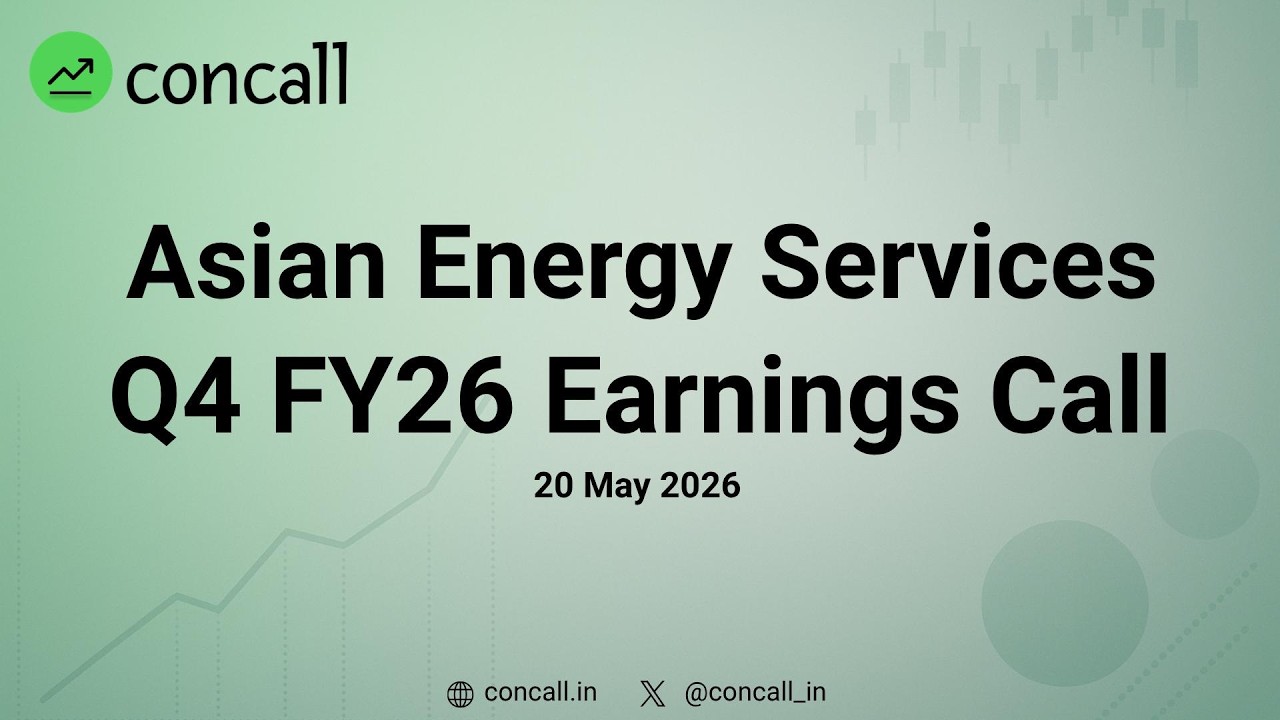 Asian Energy Services Q4 FY26 Earnings Conference Call | Concall.in