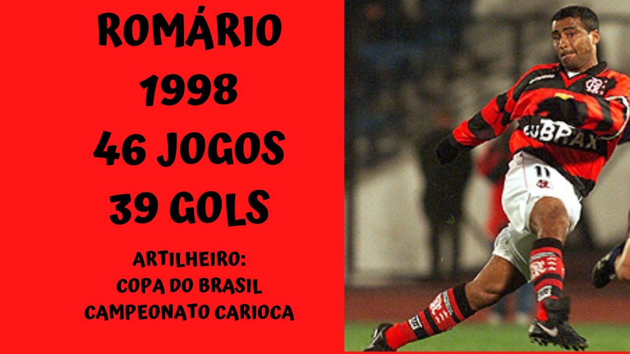 ROMÁRIO GOLS FLAMENGO EM 1998