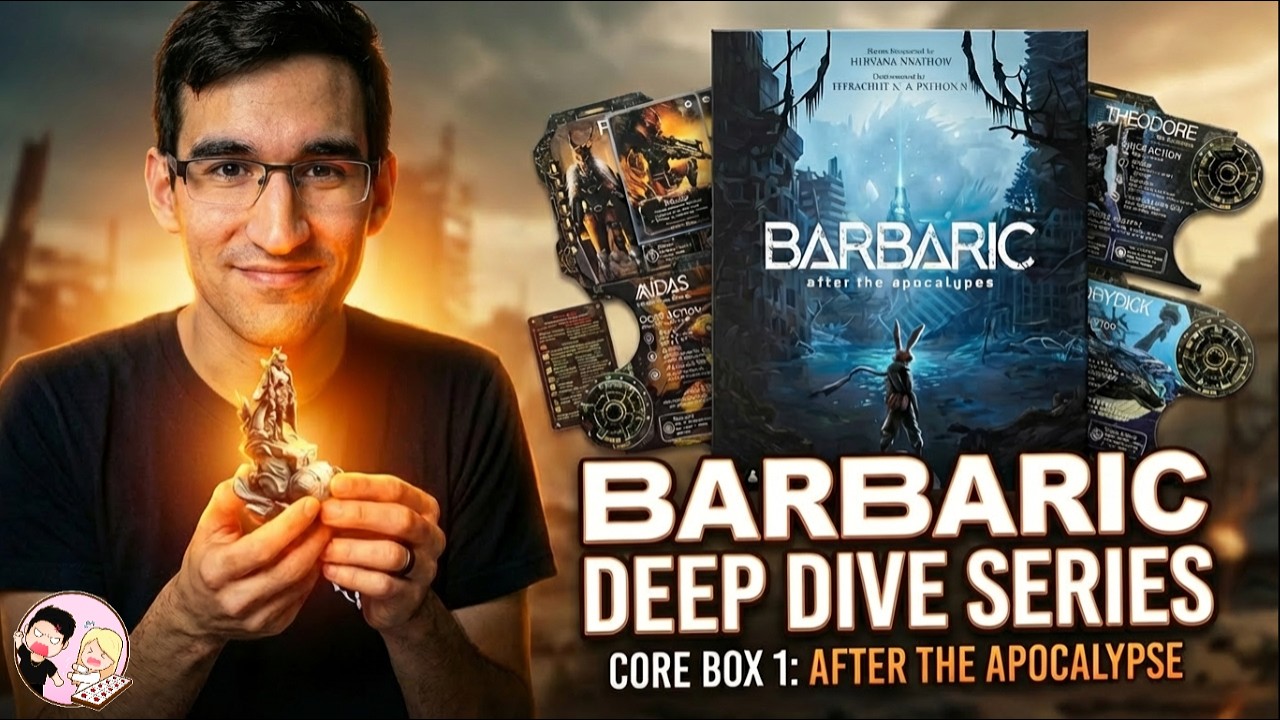 Подробный обзор Barbaric | Базовый набор 1: After The Apocalypse (Полный разбор райдера, снаряжен...