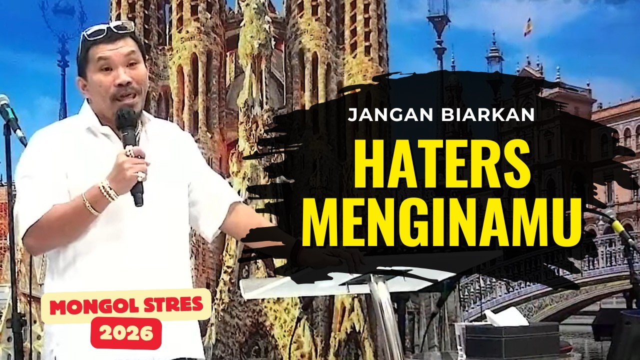 Jangan Biarkan Haters Menghinamu 🤣 | Stand Up Comedy Mongol Stres Paling Ngakak