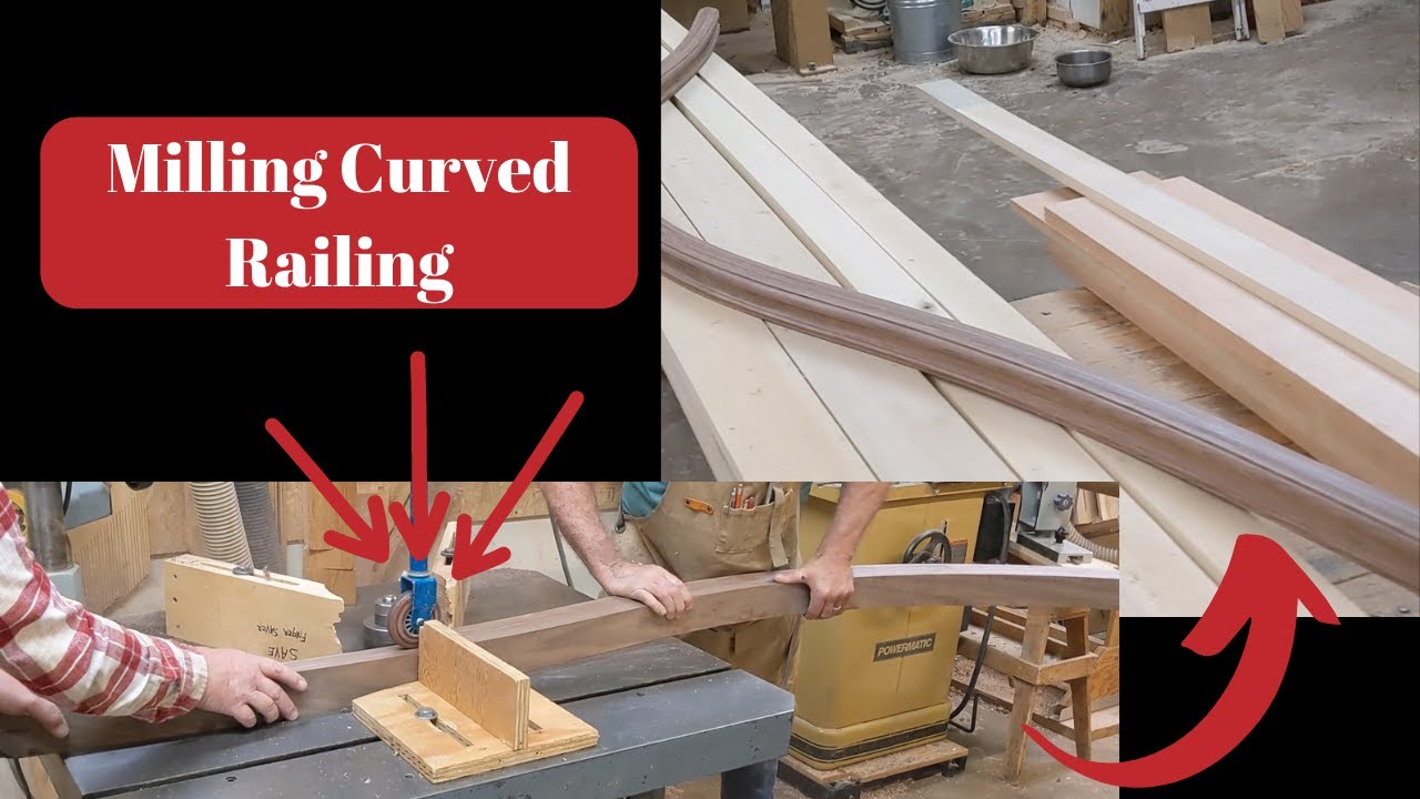 Milling Curved handrail