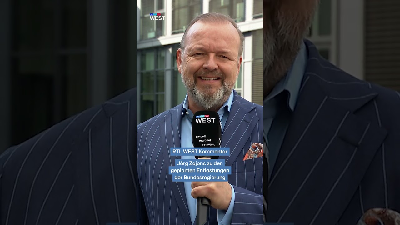RTL WEST Kommentar: J&ouml;rg Zajonc zu den geplanten Entlastungen der Bundesregierung | RTL WEST