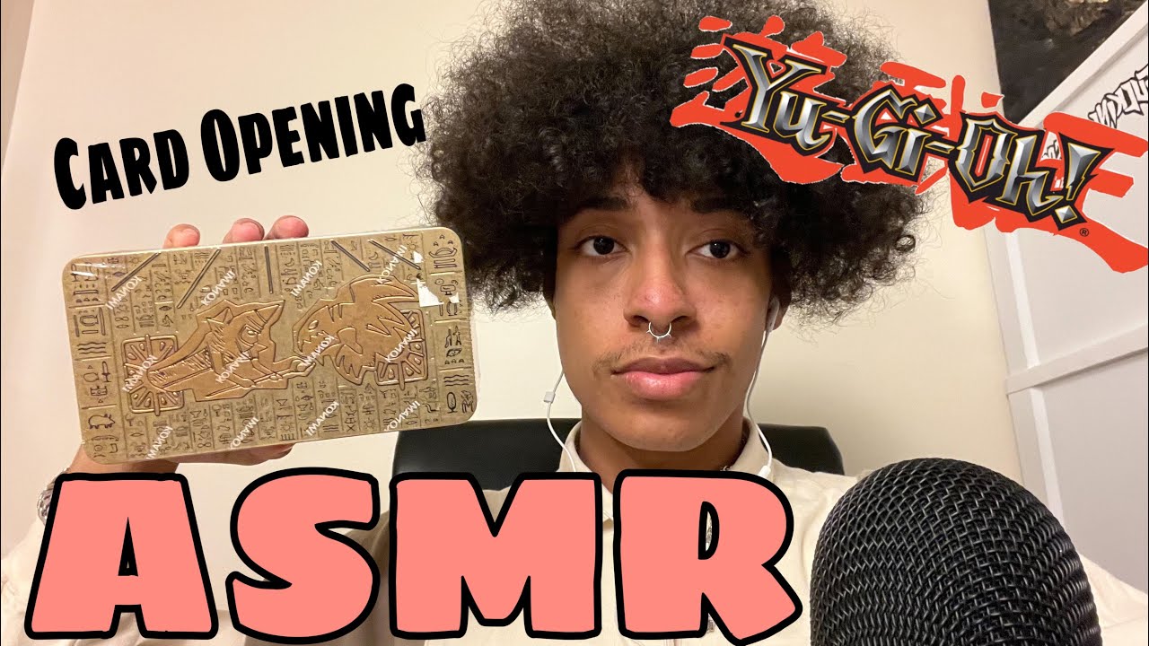 ASMR | Yugioh Card opening (Whispers 1 Hour+)