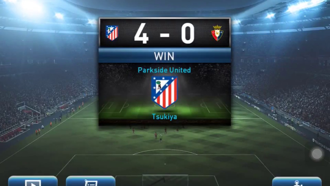 PES club Manager #11: Weird Tactics Work - counter attacking play with short passing (ipad)