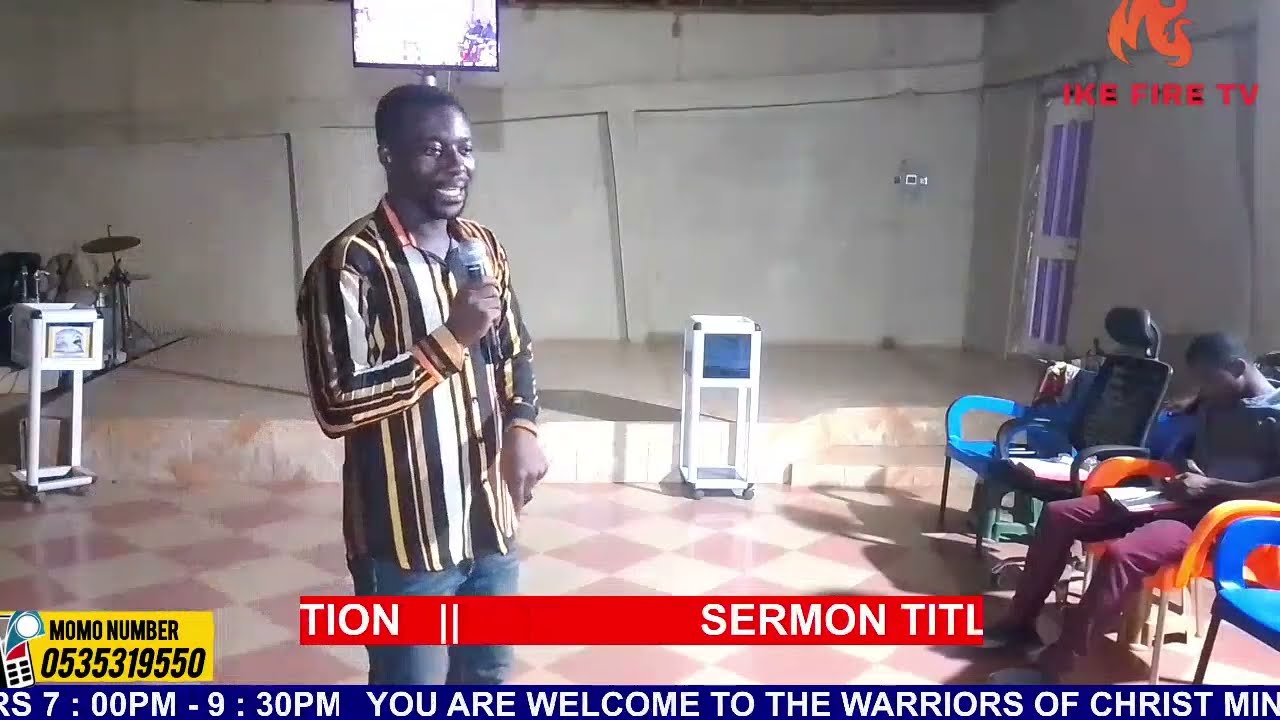 THE PROPHETIC FIRE PRAYERS  WITH REV IKE FIRE   16  / 01 / 2026