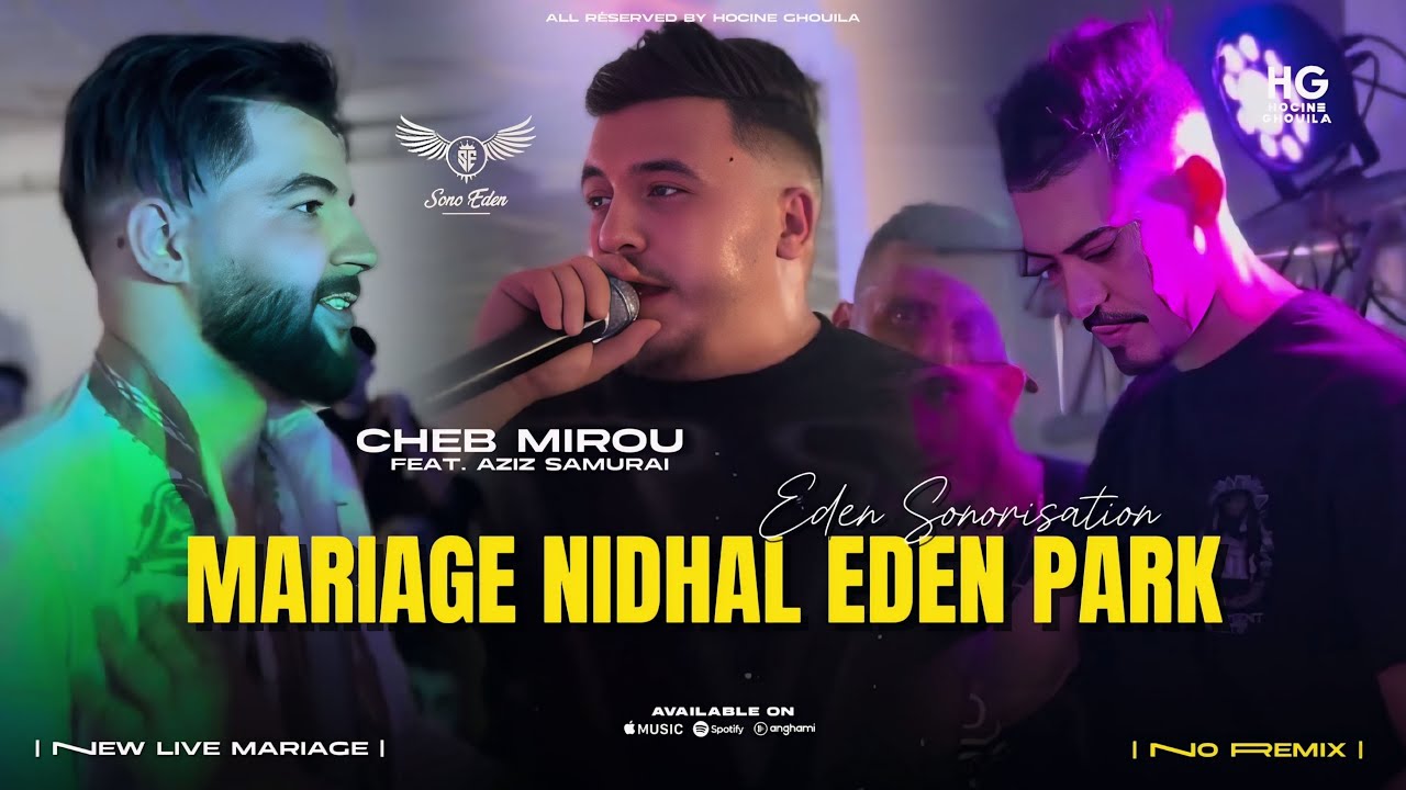 Cheb mirou  2025 live bourdj ghedir mariage de nidhal 