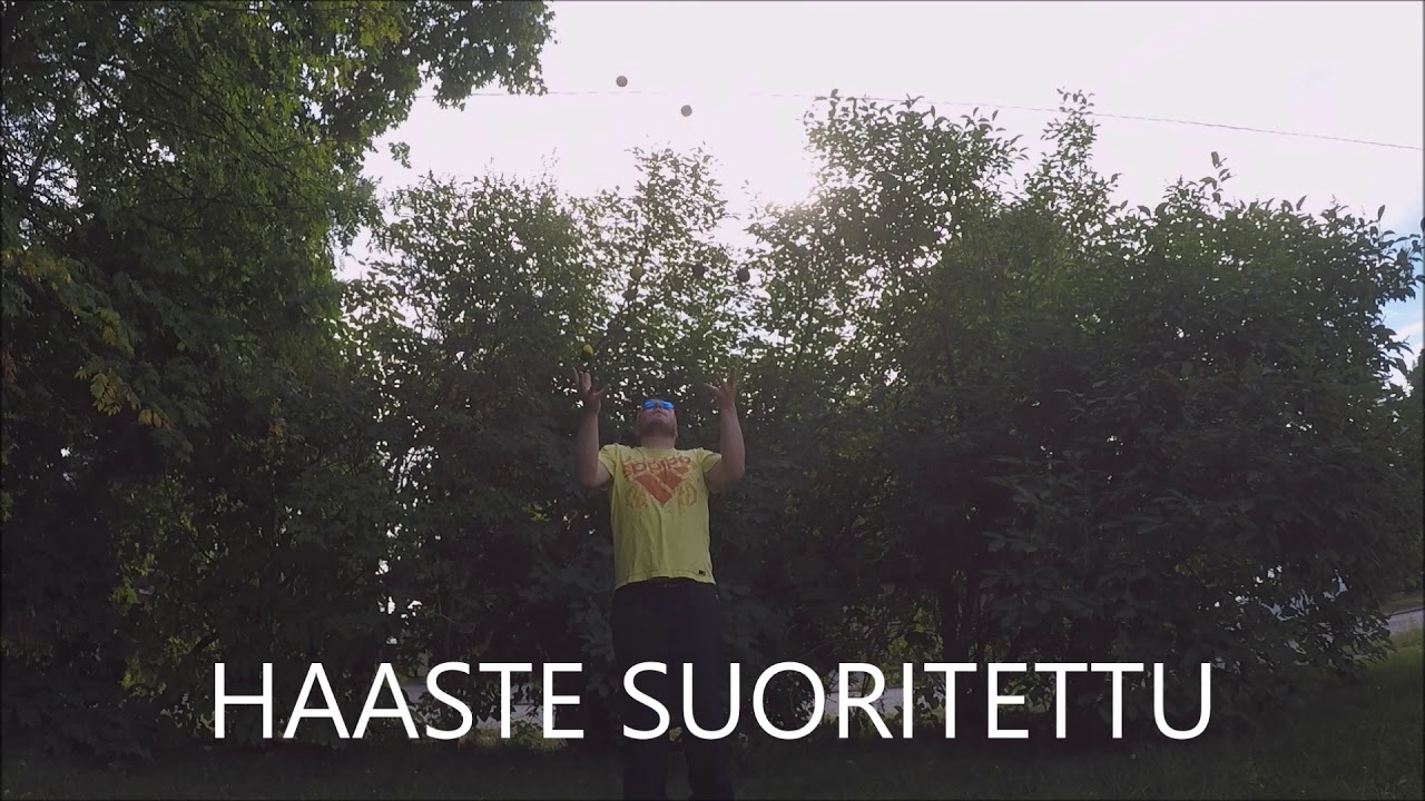 Sirkuskerho kuukauden haaste jatkuu...