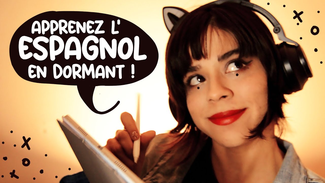 ASMR 💖 Cours d'ESPAGNOL! (Classe 1)