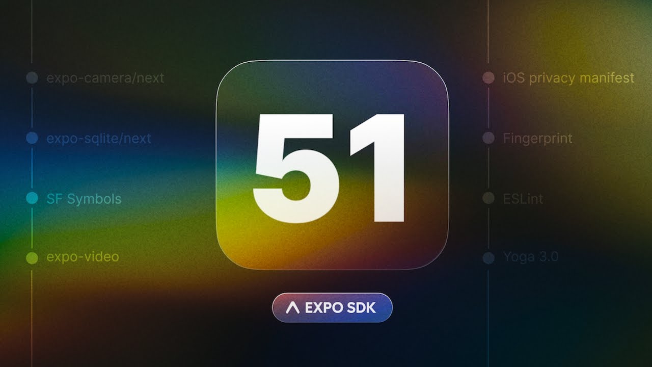 Expo SDK 51: New Architecture, Router 3.5, Faster 'getting started' flow and more