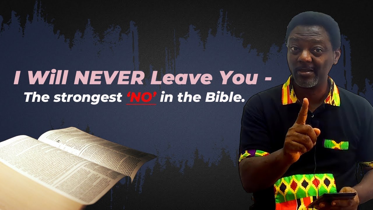 When God Says NEVER: Why Hebrews 13:5 Changes Everything #God will never leave you