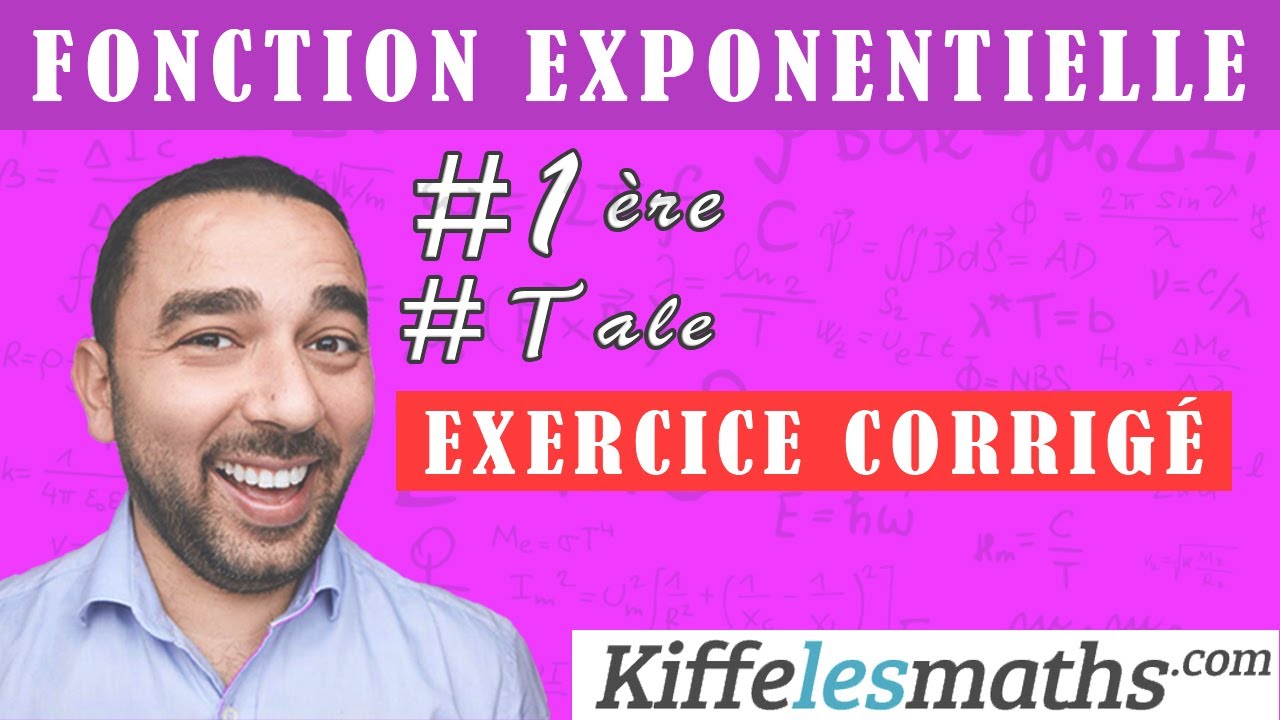 Exponentielle. Appliquer les formules sur la fonction exponentielle.
