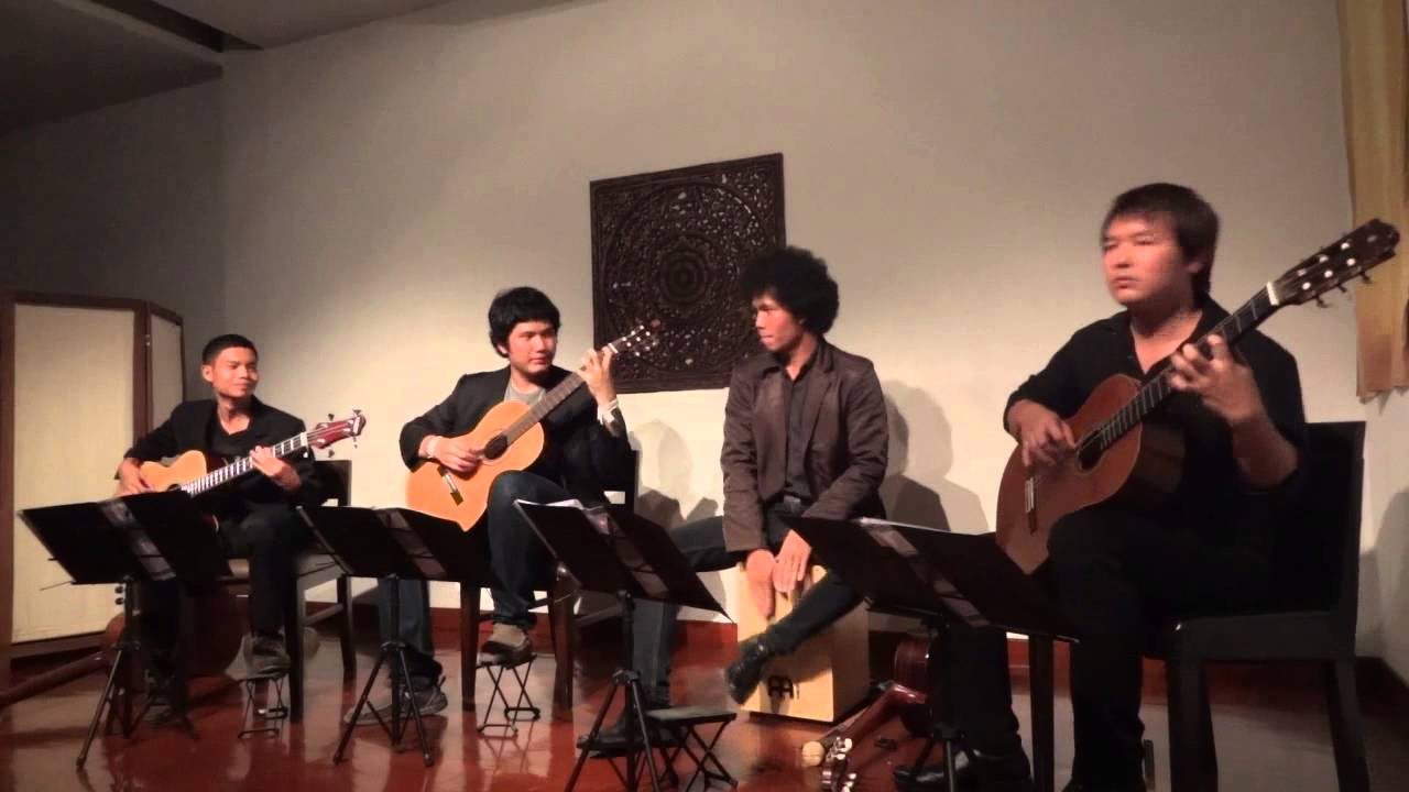 Bamboo Guitar Quartet - California Breeze - Andrew York/Dai Kimura