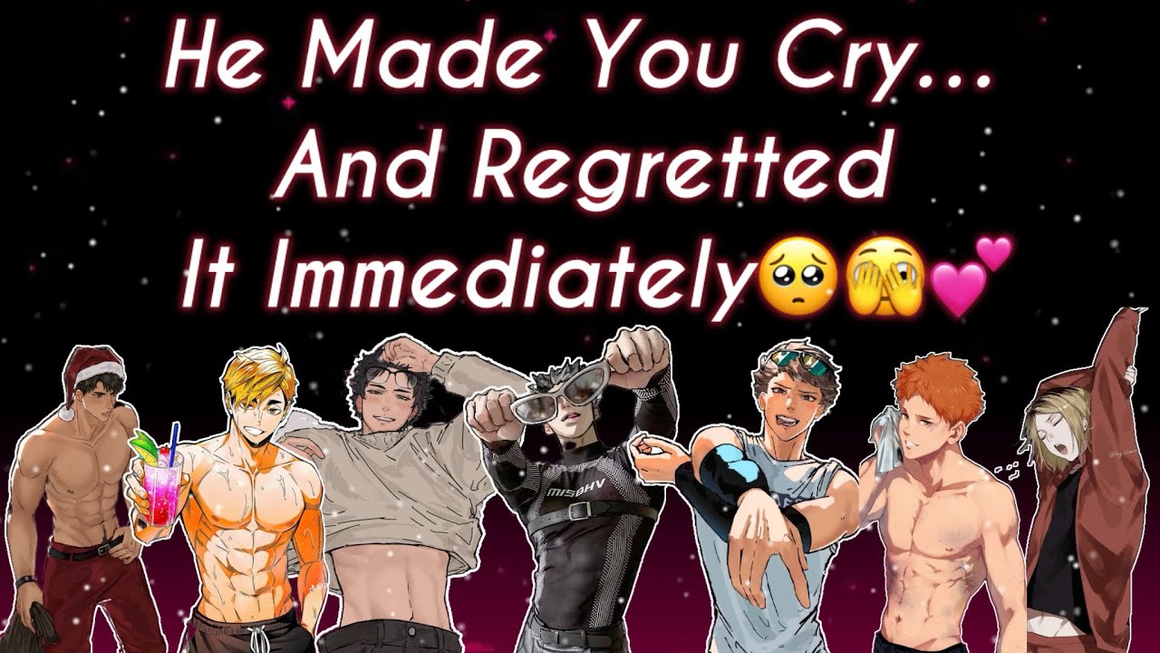 He Made You Cry… And Regretted It Immediatel🥺💔