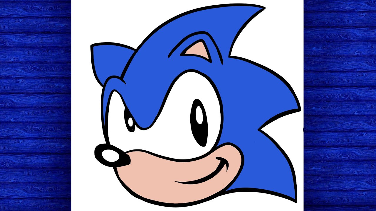 Como desenhar Sonic