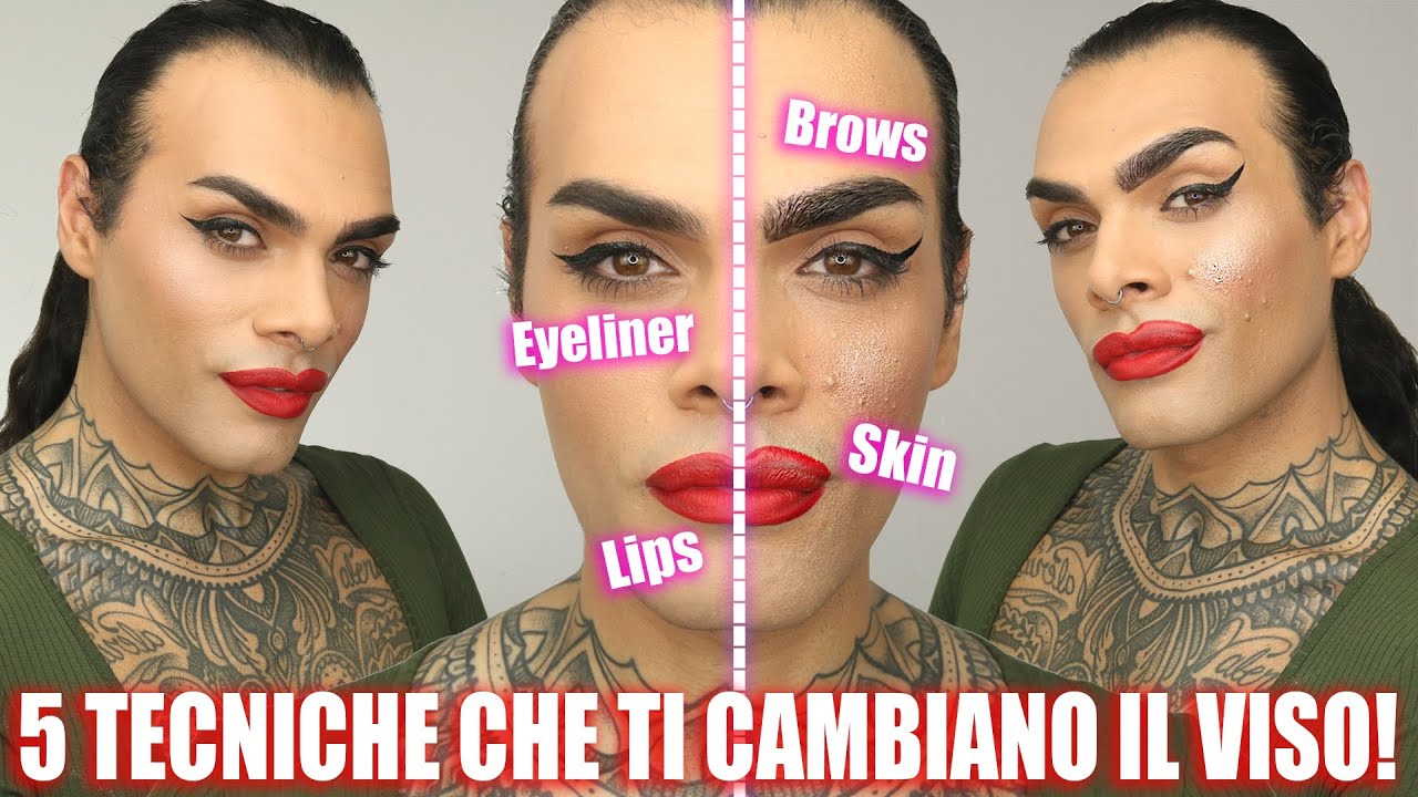 5 TECNICHE MAKEUP CHE TI CAMBIANO IL VISO