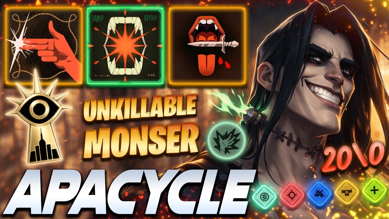 Apacycle Victor UNKILLABLE MONSTER 20\0 - Deadlock Pro Gameplay & Guides [Watch & Learn]