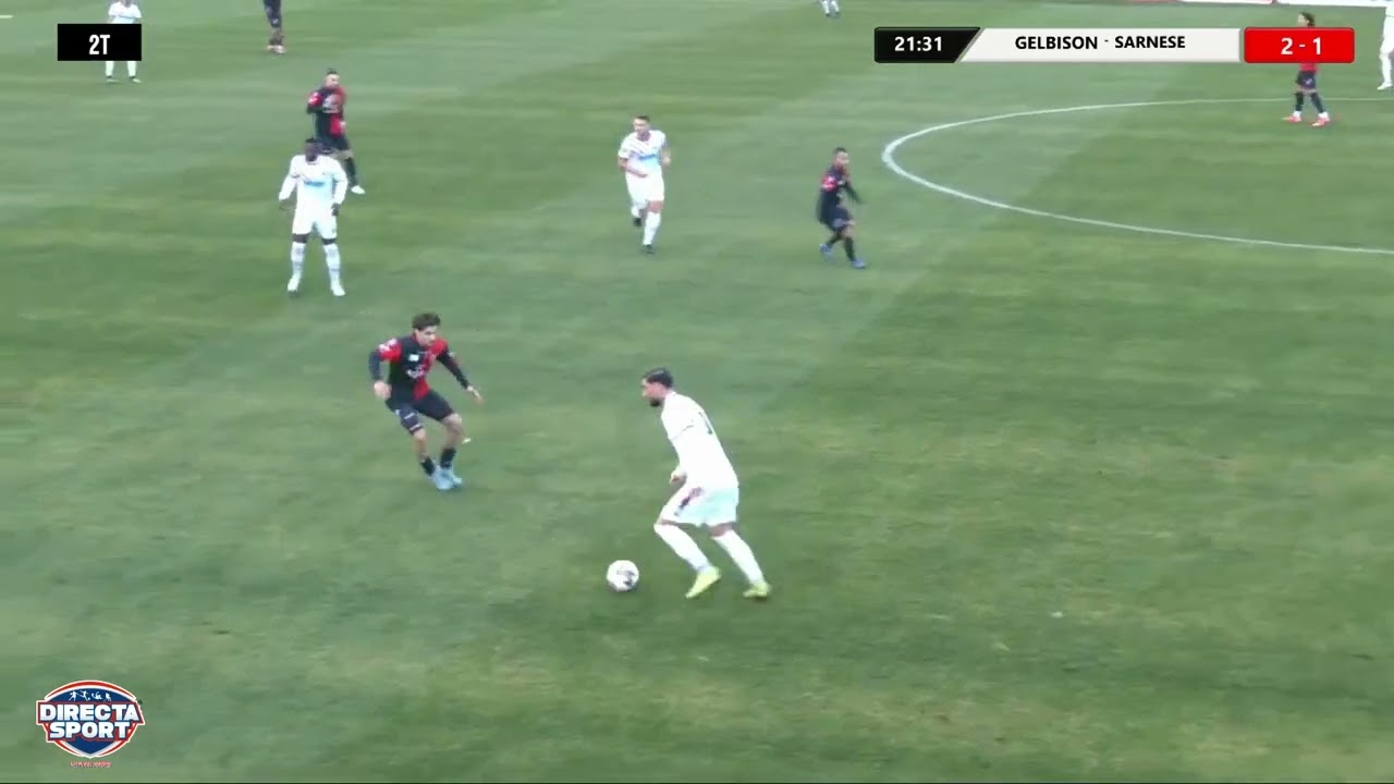 Calcio Serie D Gir. G - Gelbison-Sarnese 1926 3-2 (Highlights)