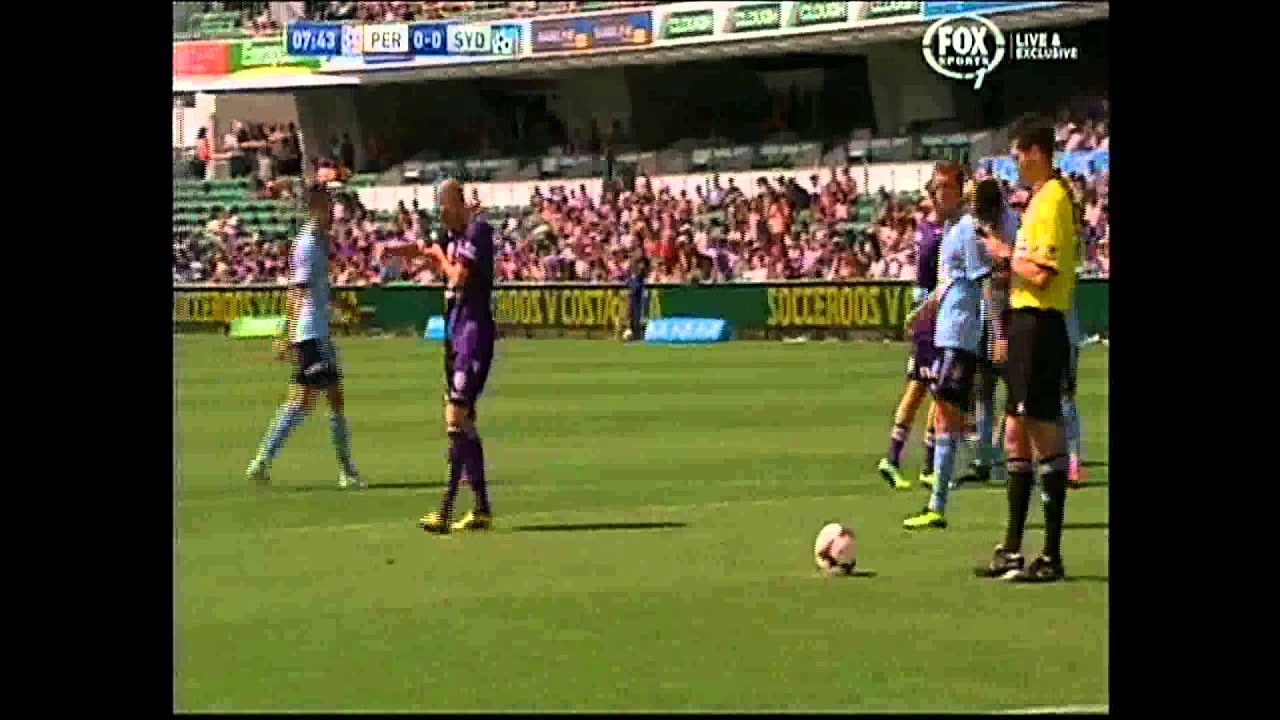 Steven McGarry Goal Perth Glory Vs Sydney FC