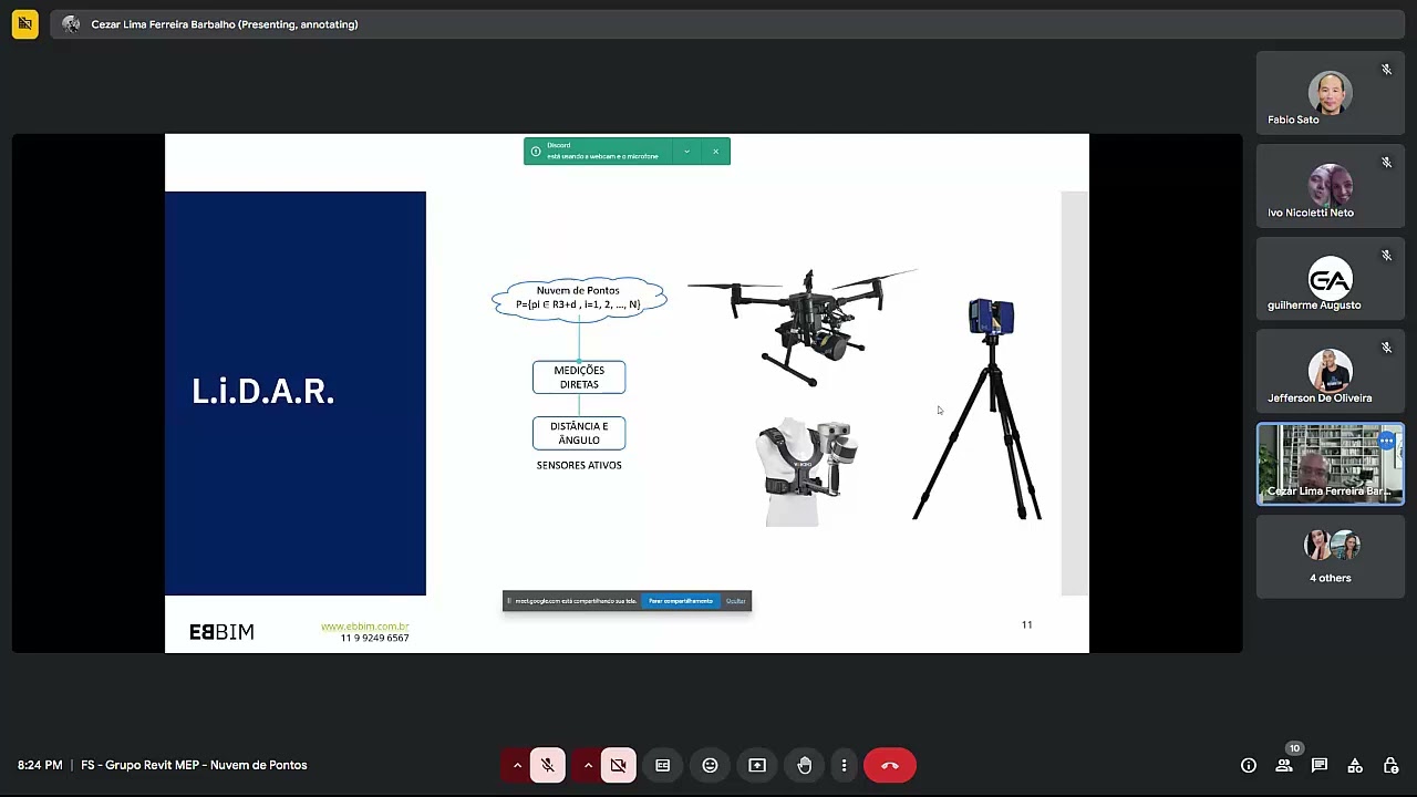 Grupo Revit MEP 2024/12/18 Nuvem de Pontos
