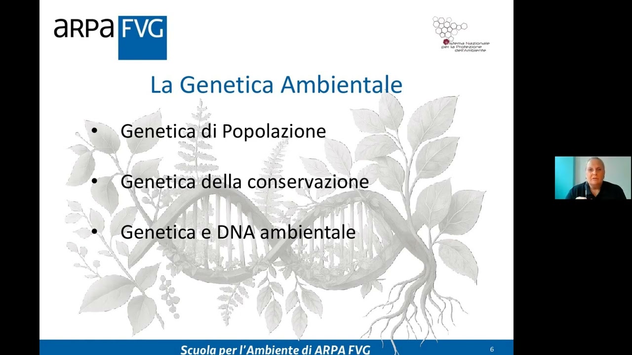eDNA: tutti lasciamo tracce.  Il DNA ambientale per lo studio e la conservazione dell’ambiente