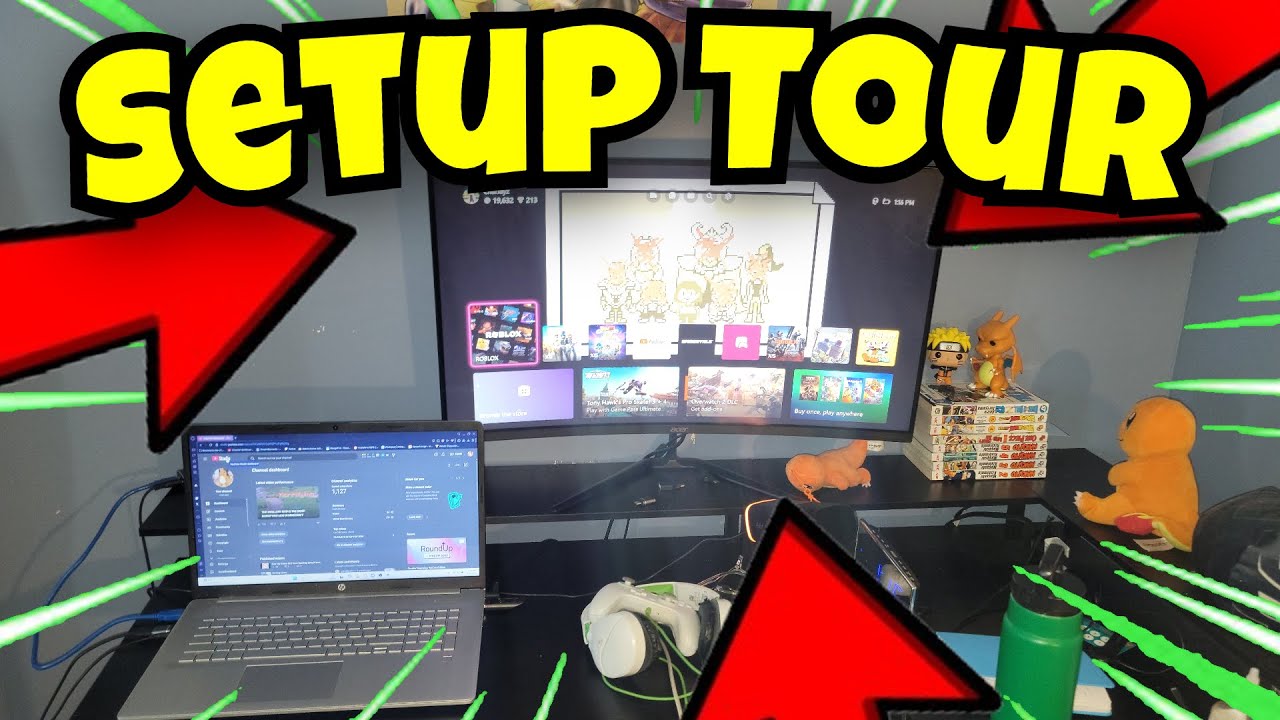 THE GREATEST SETUP TOUR ON YOUTUBE 100% NOT CLICKBATE FRFR (im joking)