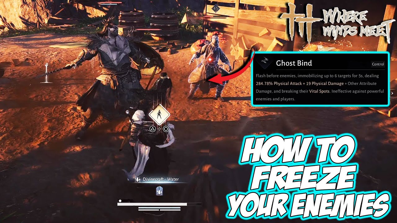 Where Winds Meet - How to UNLOCK GHOST BIND Ability