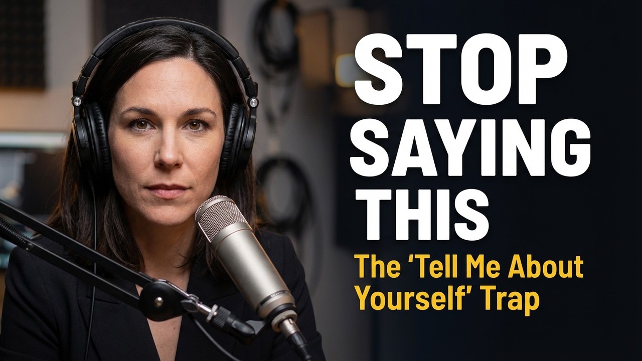 “Tell Me About Yourself”—The Answer That Sounds Confident but Isn’t