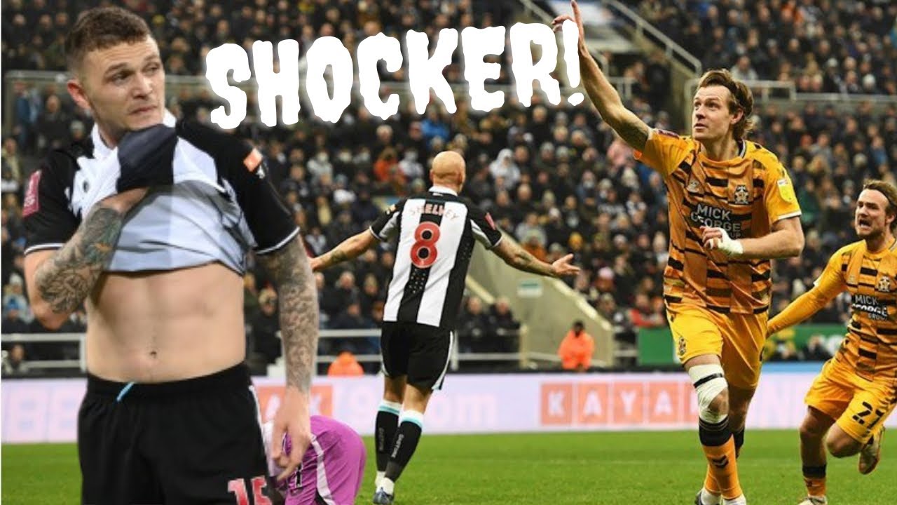 Kieran Trippier & Newcastle United brought crashing down to earth by Cambridge United in FA Cup
