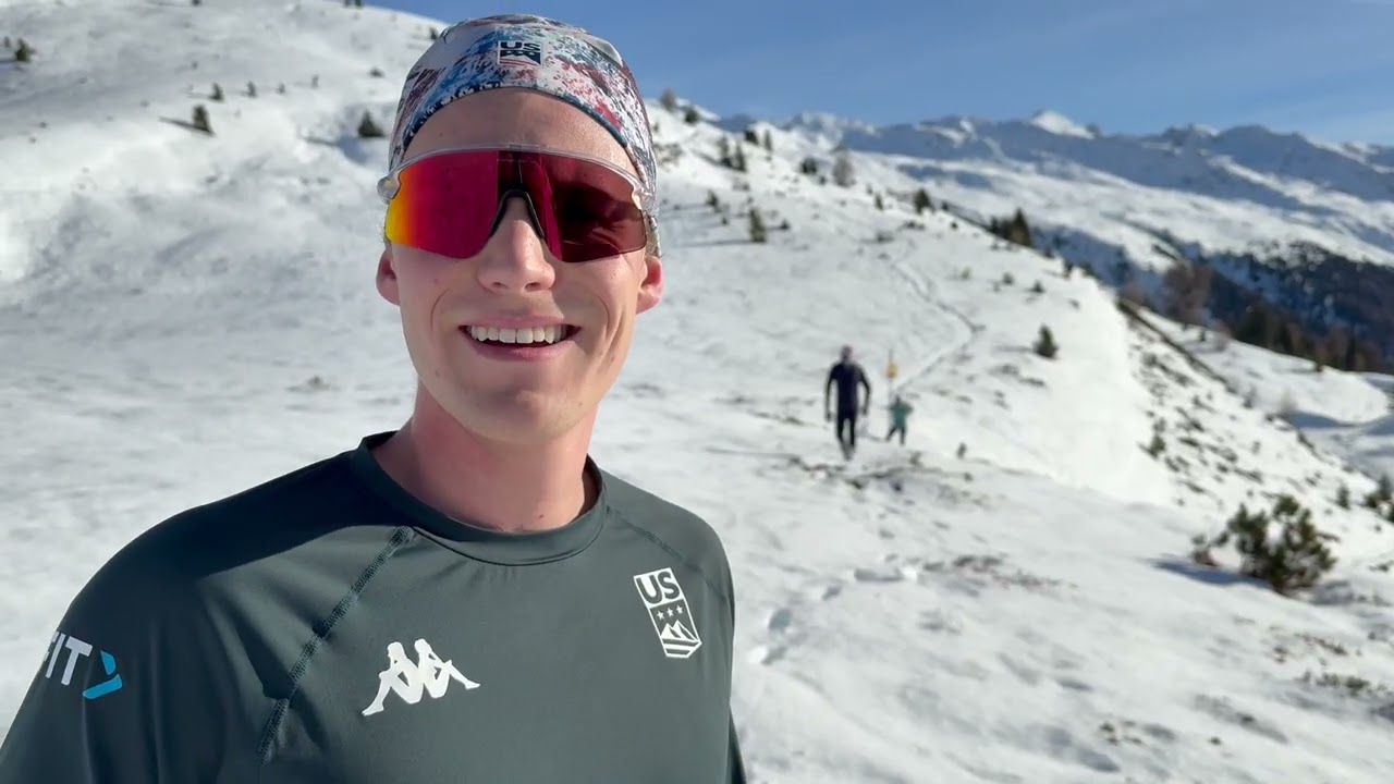Mountain running at the Davos Ski World Cup!