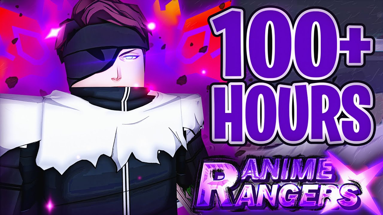 Я провёл более 100 часов в Anime Rangers, чтобы стать СИЛЬНЫМ! (Roblox)