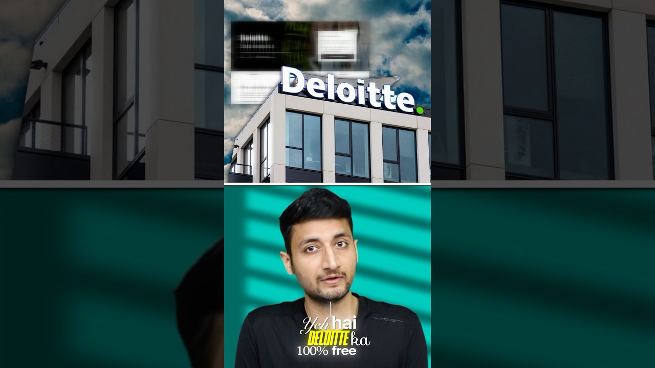Deloitte Free Course For Jobs #shorts